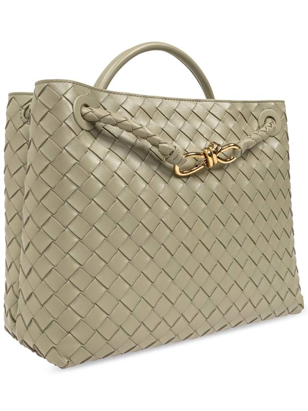 Andiamo Medium Tote Bag Travertine - BOTTEGA VENETA - BALAAN 5