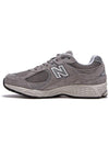 2002 Logo Mesh Low Top Sneakers Grey - NEW BALANCE - BALAAN 4