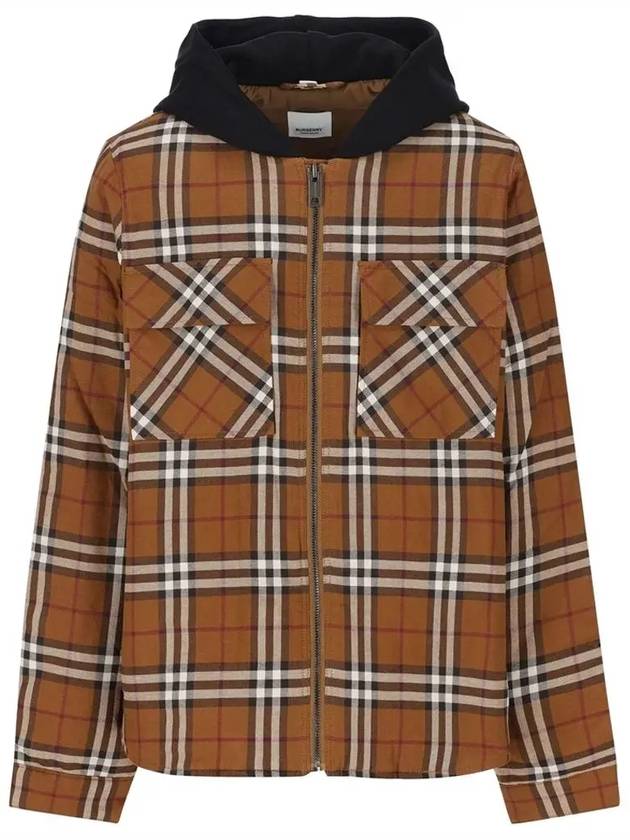 Kids Vintage Check Hooded Jacket 8069361 - BURBERRY - BALAAN 2