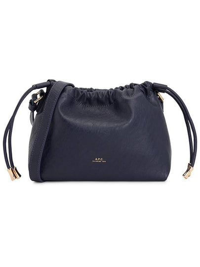 Ninon Logo Bucket Bag Navy - A.P.C. - BALAAN 2