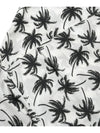 Hawaiian Palm Tree Print Short Sleeve Shirt White - ROLLING STUDIOS - BALAAN 8