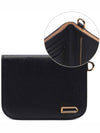 Vagabond Compact Alpina Calf Leather Half Wallet Black - DELVAUX - BALAAN 3