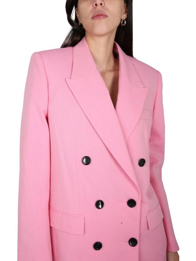 Nevim Double Breasted Blazer Jacket Pink - ISABEL MARANT - BALAAN 5