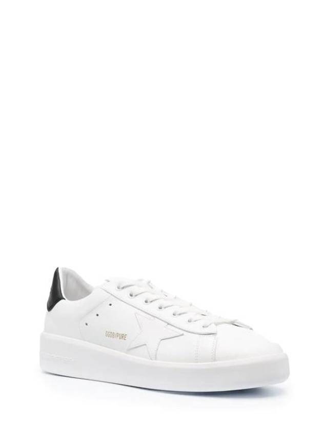 Purestar Black Tab Low Top Sneakers White - GOLDEN GOOSE - BALAAN 3