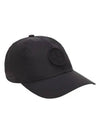 Logo Nylon Metal 6-Panel Ball Cap Black - STONE ISLAND - BALAAN 2