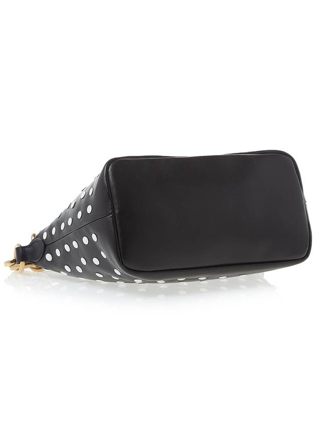 Spirit Studded Shoulder Bag Black - MIU MIU - BALAAN 6