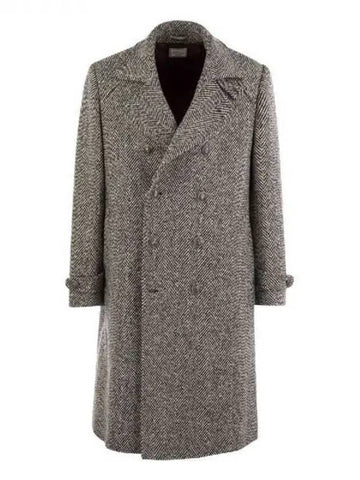 Double breasted wool coat 270264 - BRUNELLO CUCINELLI - BALAAN 1