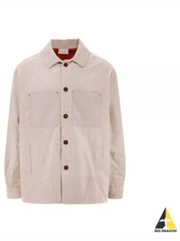 La Surchemise Corduroy BJT141CO015 CREAM jacket - DROLE DE MONSIEUR - BALAAN 1