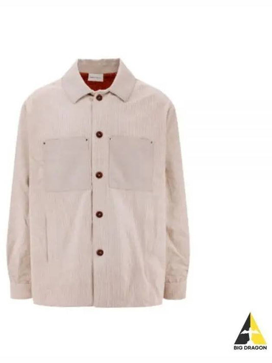 La Surchemise Corduroy BJT141CO015 CREAM jacket - DROLE DE MONSIEUR - BALAAN 1