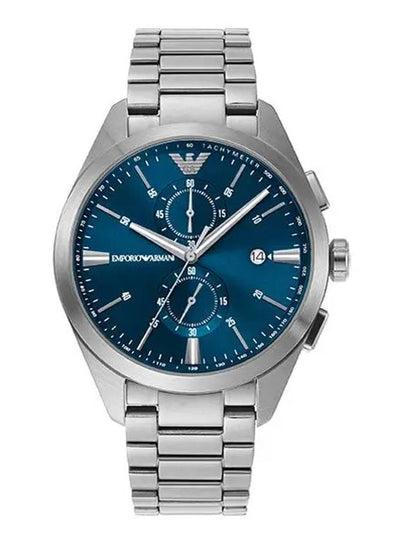 Men's Claudio Chronograph Metal Watch Silver - EMPORIO ARMANI - BALAAN 2