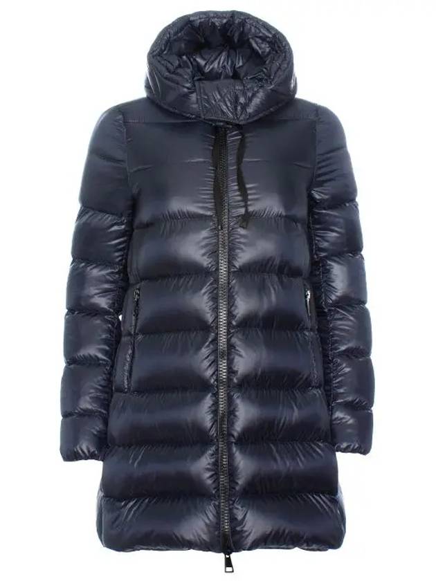 Suyen Down Long Padding Navy - MONCLER - BALAAN 10