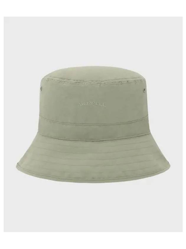 UNISEX Basic Logo Embroidered Bucket Hat LIGHT KHAKI - MERRELL - BALAAN 1