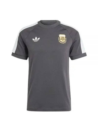 Beckenbauer Argentina Short Sleeve T Shirt Utility Black - ADIDAS - BALAAN 2