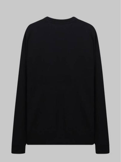 Face Patch Sweatshirt Black - ACNE STUDIOS - BALAAN 2