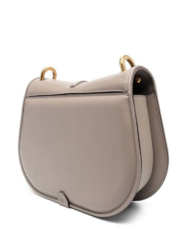 C'Mon Medium Leather Shoulder Bag Grey - FENDI - BALAAN 4