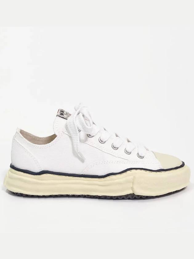 Yasuhiro Mihara Peterson VL OG Sole Canvas Sneakers White A09FW733 - MAISON MIHARA YASUHIRO - BALAAN 1