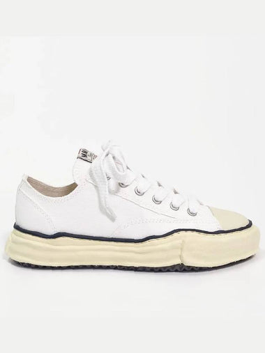 Yasuhiro Mihara S Peterson VL OG sole canvas sneakers white A09FW733 - MAISON MIHARA YASUHIRO - BALAAN 1