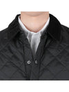 Heritage Liddesdale Quilted Padding Black - BARBOUR - BALAAN 7