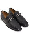 Men's Penny Calfskin Loafers Black - SALVATORE FERRAGAMO - BALAAN 4