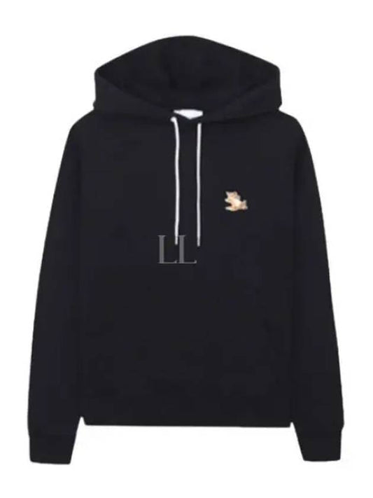 Chillax Fox Patch Classic Hoodie Black - MAISON KITSUNE - BALAAN 2