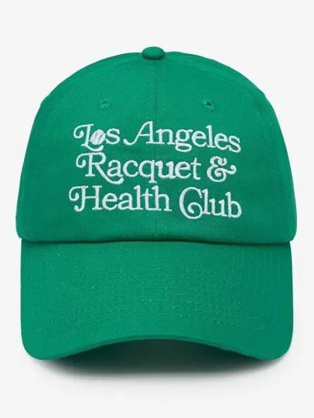 Racquet Club Embroidered Logo Ball Cap Green - SPORTY & RICH - BALAAN 2