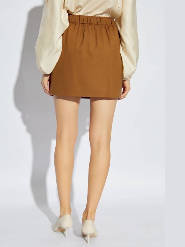 Max Mara Skirt Tabarin, Women's, Brown - MAX MARA - BALAAN 4