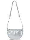 Eco leather mini cross bag Silver - THE GREEN LAB - BALAAN 8