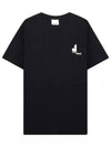 Zafferh Mini Logo Cotton Short Sleeve T-Shirt Black - ISABEL MARANT - BALAAN 2