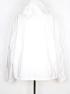 Triangle logo re nylon bomber jacket white XXL 110 - PRADA - BALAAN 5