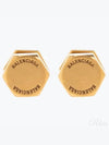 Garage Screw Earrings Gold - BALENCIAGA - BALAAN 2