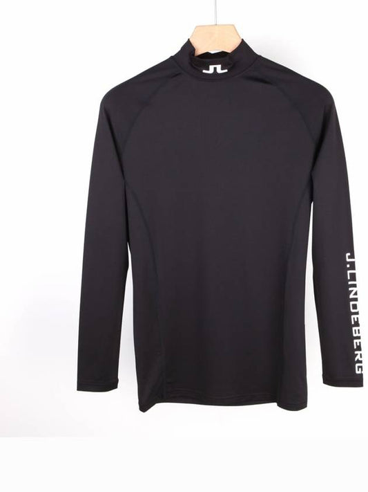 Men's Aello Soft Compression Long Sleeve T-Shirt Black - J.LINDEBERG - BALAAN 2