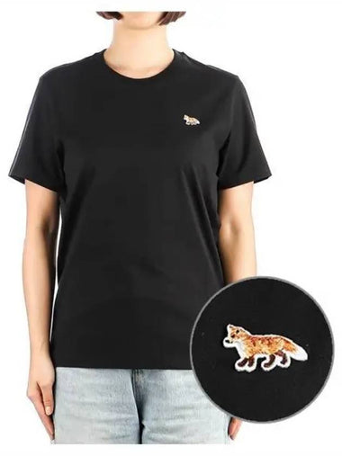 Women s Baby Fox Short Sleeve T shirt 270474 - MAISON KITSUNE - BALAAN 1