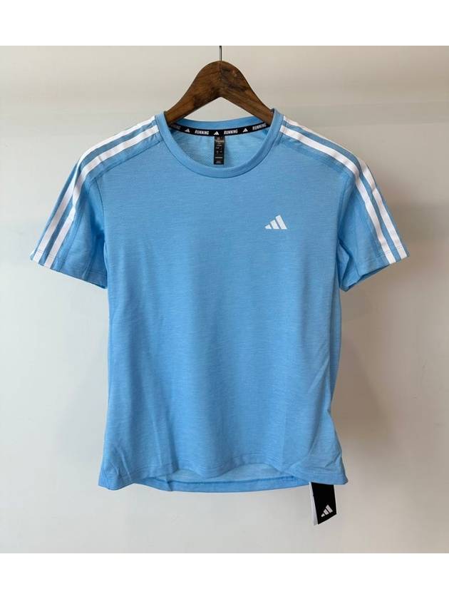 Training t shirt IK5020 light blue WOMENS M - ADIDAS - BALAAN 1