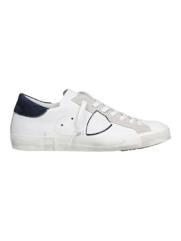 PRSX Navy Tab Low Top Sneakers White - PHILIPPE MODEL - BALAAN 1