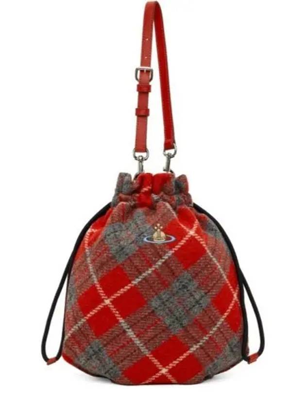 Drawstring Pouch Bucket Bag Red - VIVIENNE WESTWOOD - BALAAN 2