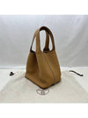 24 Years Women s Picotan 22 Epson Leather Tote Bag Gold Biscuit LUX246281 - HERMES - BALAAN 3