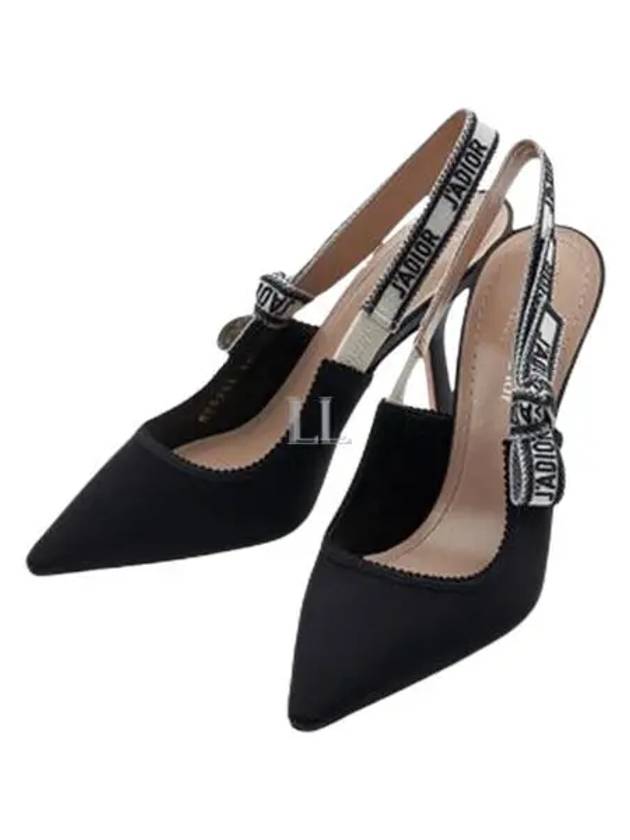 J'Adior Slingback Heels Black - DIOR - BALAAN 2