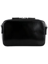 Brique Brushed Leather Messenger Bag Black - PRADA - BALAAN 6