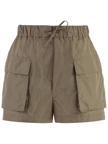 Msgm Techno Fabric Shorts - MSGM - BALAAN 1