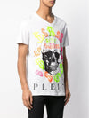 Neon Skull Graphic TShirt MTK3018 PJY002N 01 - PHILIPP PLEIN - BALAAN 4