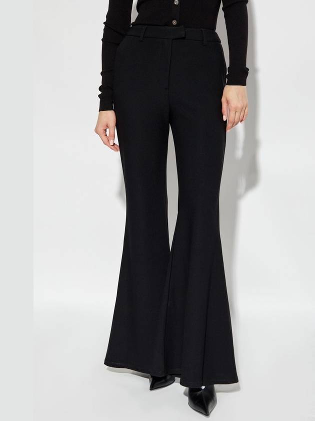 Michael Michael Kors Flared Leg Trousers, Women's, Black - MICHAEL KORS - BALAAN 3