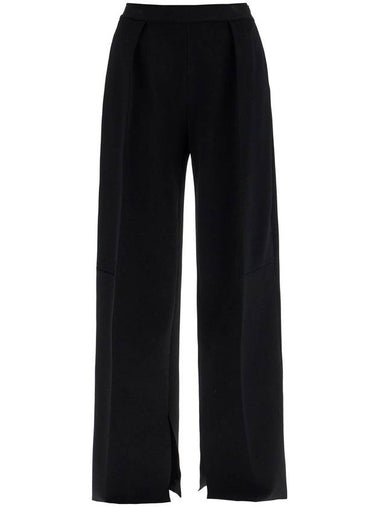 'knitted viscose pants for - JIL SANDER - BALAAN 1