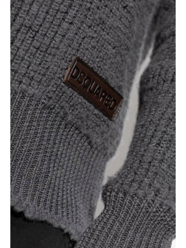 Dsquared2 Wool Turtleneck, Women's, Grey - DSQUARED2 - BALAAN 5