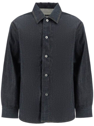 denim overshirt - JIL SANDER - BALAAN 1