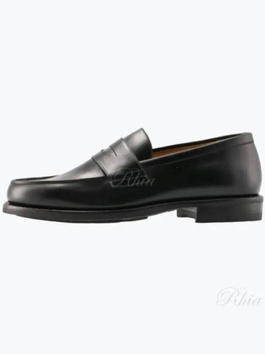 Adonis Leather Loafers Navy - PARABOOT - BALAAN 1