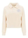 Lion Crest Cotton Polo Shirt Cream - SPORTY & RICH - BALAAN 2