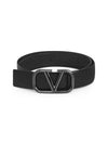 Valentino 5Y2T0Q87 AZR 0NO T0Q87 Garavani V logo belt - RED VALENTINO - BALAAN 3