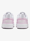 Court Borough Recraft Low Top Sneakers White Pink - NIKE - BALAAN 7