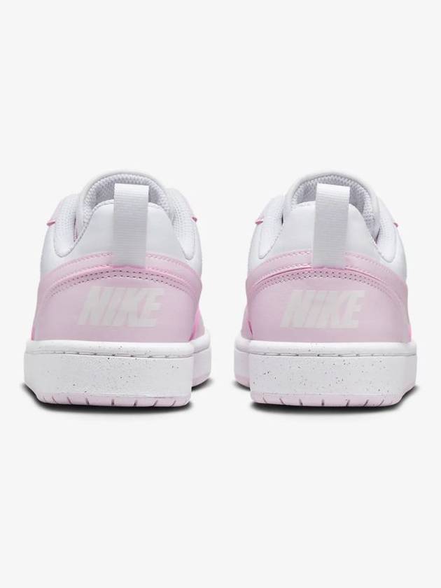 Court Borough Recraft Low Top Sneakers White Pink - NIKE - BALAAN 7