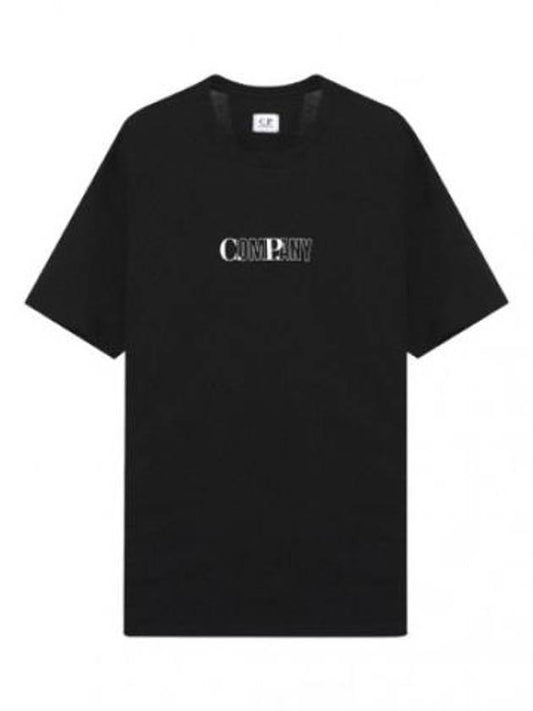 Short-sleeved T-shirt Logo printed short-sleeved T-shirt - CP COMPANY - BALAAN 1